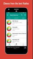 Radio Myanmar Plakat