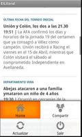 Lector Diario El Litoral 포스터