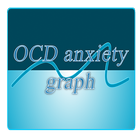 OCD anxiety graph آئیکن