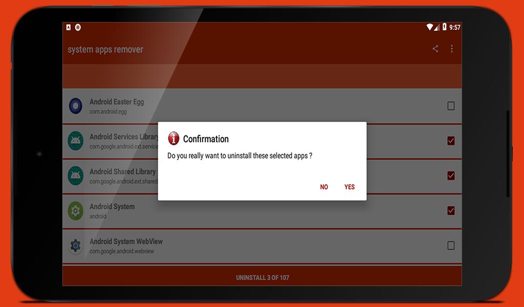 Программа для удаления системных приложений андроид