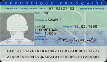 Fake id Card Creator ảnh chụp màn hình 1