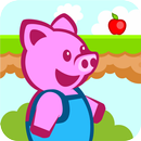 Piggy World - platformer game APK