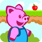 Piggy World - platformer game icône