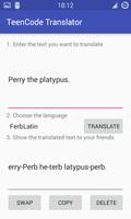 TeenCode Translator تصوير الشاشة 1