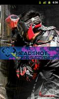 Headshot Plakat