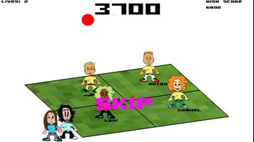 Four Square Ball Game syot layar 1