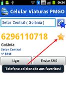 Celular Viaturas PMGO capture d'écran 3