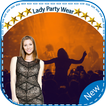 Lady Party Wear Photo Suit Editor