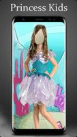 Princess Kids Photo Suit Editor Affiche