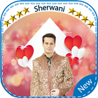 Sherwani Photo Suit Editor-icoon
