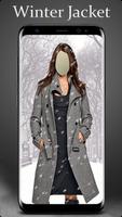 Winter Jacket Photo Suit Editor imagem de tela 2