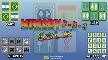 Trainer memory game Affiche