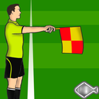 Offside football rules ไอคอน