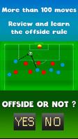 aturan sepak bola offside poster
