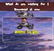 Motocross Toy Story Plakat