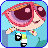 powerpuf happy  girl