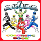 آیکون‌ Power Rangers Coloring Book