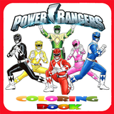 Power Rangers Coloring Book icône