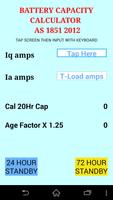 CALCULATE BATTERY CAPACITY Affiche
