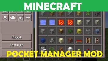 Pocket Manager Mod Minecraft poster