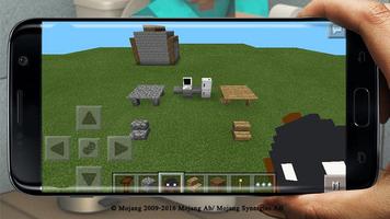 Pocket Furniture Mod for MCPE Affiche