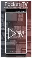 Pocket TV - Live TV | Sports | Movies | Music poster