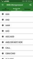 برنامه‌نما 8086 Microprocessor عکس از صفحه