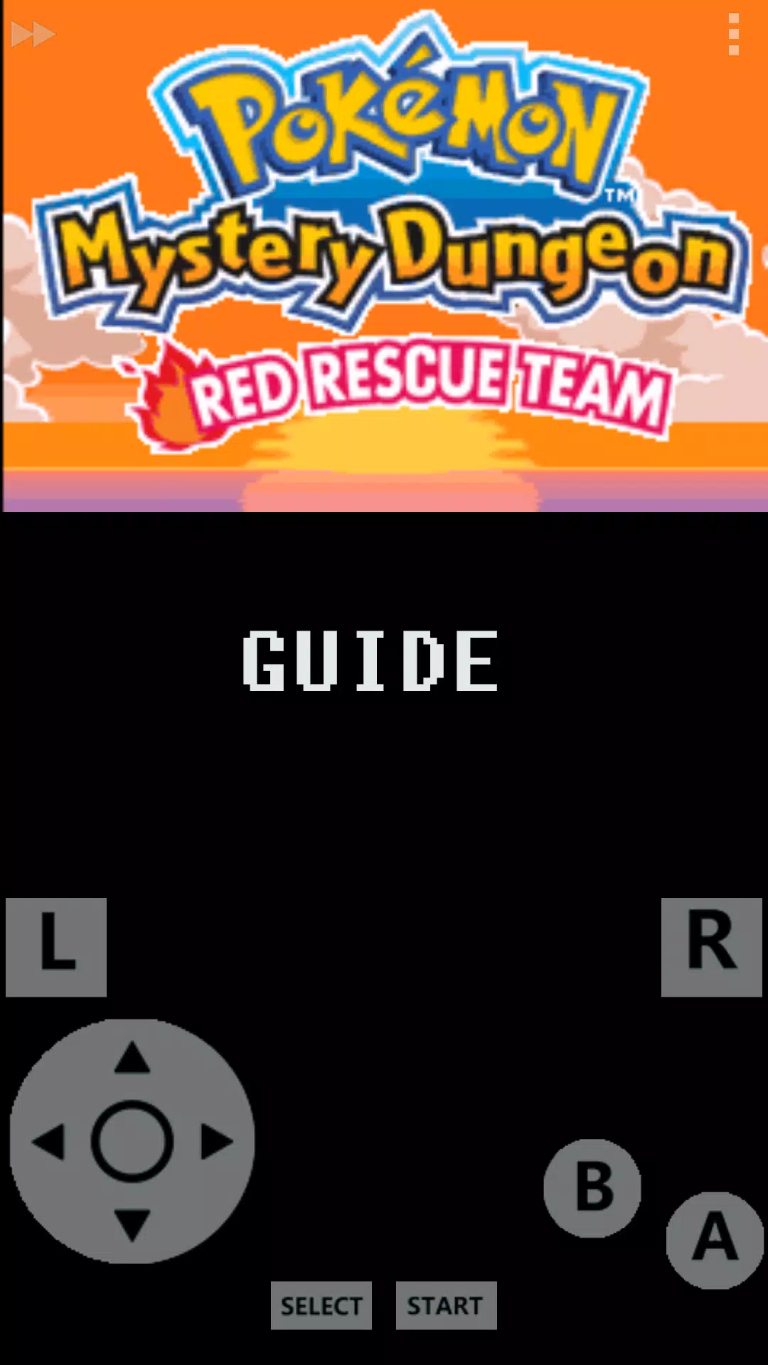 Guide for Pokemon mystery dungeon - Red rescue GBA APK per Android Download