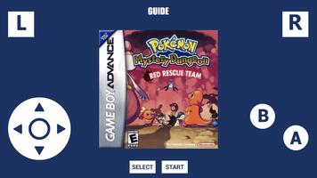 Poster Guide for Pokemon Mystery Dungeon- Red Team