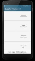 Guide for Pokemon Go 截图 1