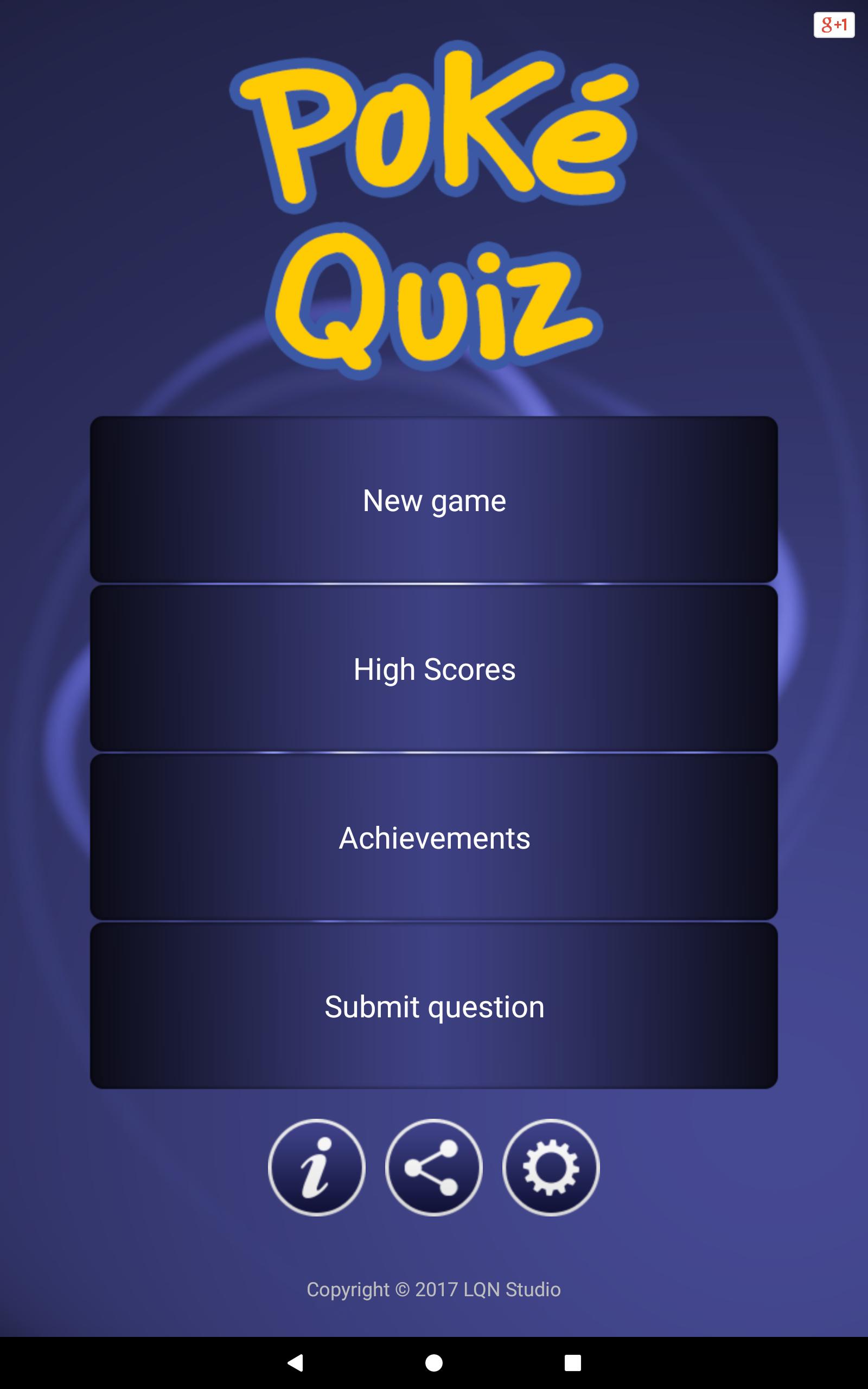 Quiz for Pokemon - I generation APK for Android Download