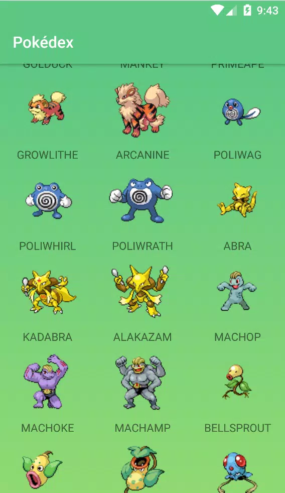 Lista de pokemon - Pokedex APK for Android Download