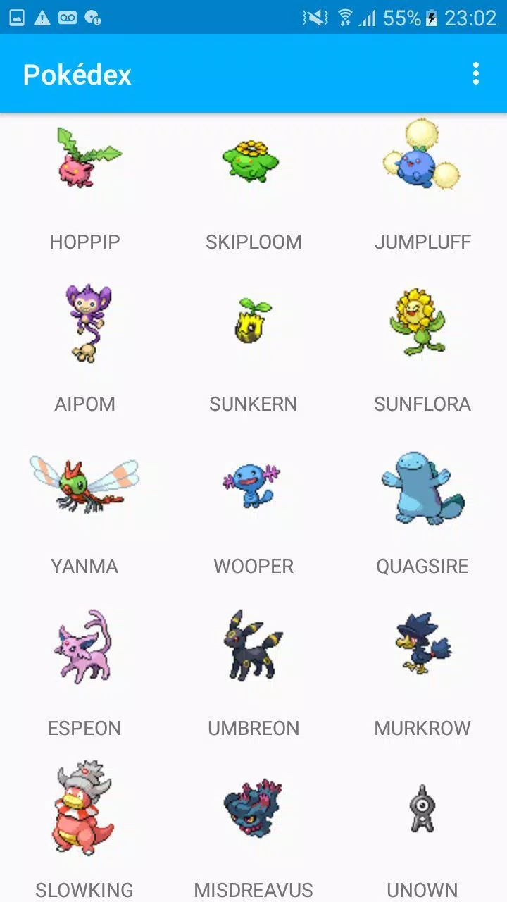 Eficiente Descriptivo Novela de suspenso Descarga de APK de Lista de pokemon (Pokedex Simples) para Android