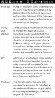 Pokedic(PokémonGO Terms&Tips) capture d'écran 2