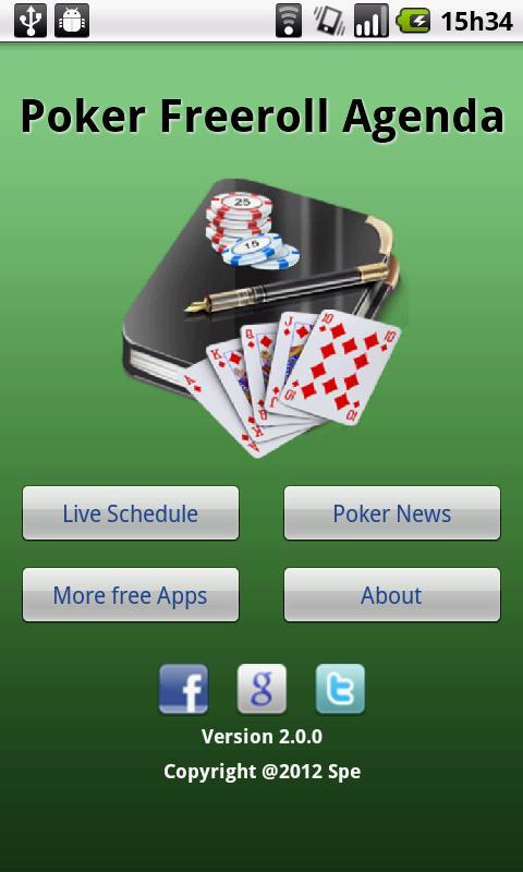 Poker Freeroll Agenda APK for Android Download