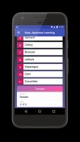 Easy Japanese Learning capture d'écran 2