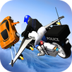 Flying police bike rider crime APK