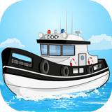 Rescue Boat 3D icône
