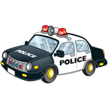 3D Police Car Drive 图标