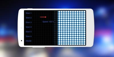 LED Police Lights simulator wi تصوير الشاشة 1