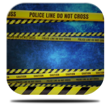 Police Lines Caution HD LiveWP icône