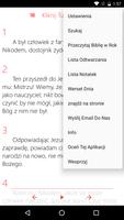 1 Schermata Polish Bible : Full Audio Bible