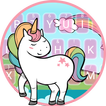 Pony Unicorn Theme&Emoji Keyboard