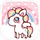 ikon Pony Unicorn Tema