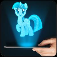 Little Pony Hologram Joke ảnh chụp màn hình 1