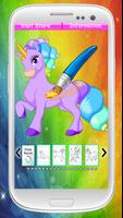 Ponys And Unicorns To Coloring screenshot 1