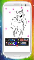Ponys And Unicorns To Coloring screenshot 3