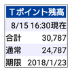 期間固定ポイント自動チェック for Ｔポイント