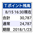 期間固定ポイント自動チェック for Ｔポイント أيقونة
