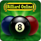 Billiard online icône